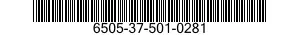 6505-37-501-0281  6505375010281 375010281