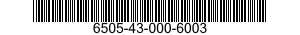 6505-43-000-6003 AMBROXOL HYDROCHLOR 6505430006003 430006003