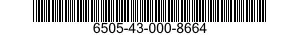 6505-43-000-8664 ATORVASTATIN TABLET 6505430008664 430008664