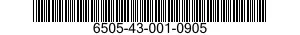 6505-43-001-0905 NABUMETONE TABLETS 6505430010905 430010905