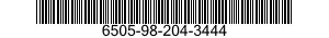 6505-98-204-3444 LIDOCAINE HYDROCHLORIDE INJECTION,USP 6505982043444 982043444