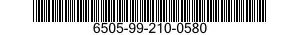 6505-99-210-0580  6505992100580 992100580