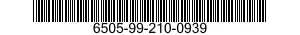 6505-99-210-0939  6505992100939 992100939