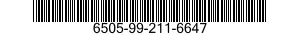 6505-99-211-6647 OXPRENOLOL HYDROCHL 6505992116647 992116647