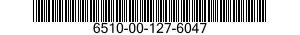 6510-00-127-6047  6510001276047 001276047