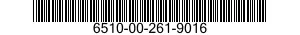 6510-00-261-9016  6510002619016 002619016