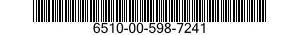 6510-00-598-7241 ADHESIVE TAPE,SURGICAL 6510005987241 005987241