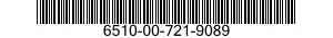 6510-00-721-9089  6510007219089 007219089