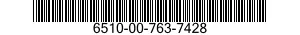 6510-00-763-7428  6510007637428 007637428