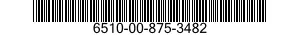 6510-00-875-3482  6510008753482 008753482