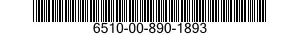 6510-00-890-1893 GAUZE,OIL EMULSION IMPREGNATED 6510008901893 008901893