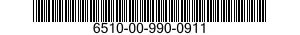 6510-00-990-0911  6510009900911 009900911