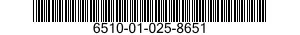 6510-01-025-8651  6510010258651 010258651
