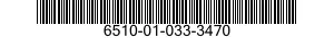 6510-01-033-3470  6510010333470 010333470