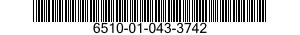 6510-01-043-3742  6510010433742 010433742