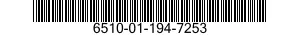 6510-01-194-7253  6510011947253 011947253