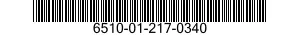 6510-01-217-0340  6510012170340 012170340