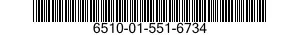 6510-01-551-6734 PAD,SKIN PROTECTIVE GEL IMPREGNATED,PERISTOMAL 6510015516734 015516734