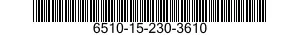 6510-15-230-3610 CEROTTO ADESIVO 5X2 6510152303610 152303610