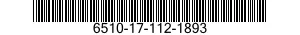 6510-17-112-1893 BANDAGE,GAUZE 6510171121893 171121893