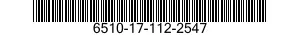 6510-17-112-2547 ADHESIVE TAPE,SURGICAL 6510171122547 171122547