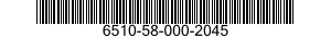 6510-58-000-2045 DRESSING, FOAM 6510580002045 580002045