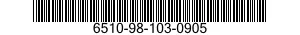 6510-98-103-0905  6510981030905 981030905