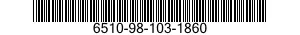6510-98-103-1860 PROTECTIVE COATING,SURFACE LESION 6510981031860 981031860