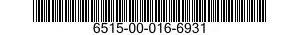 6515-00-016-6931  6515000166931 000166931