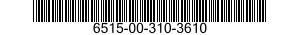 6515-00-310-3610  6515003103610 003103610