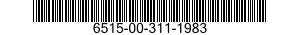 6515-00-311-1983  6515003111983 003111983