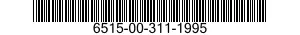 6515-00-311-1995  6515003111995 003111995