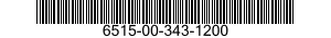 6515-00-343-1200  6515003431200 003431200