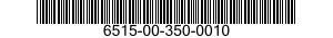 6515-00-350-0010  6515003500010 003500010