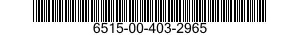 6515-00-403-2965  6515004032965 004032965