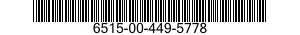 6515-00-449-5778  6515004495778 004495778