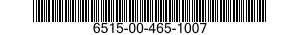 6515-00-465-1007 SYRINGE,HYPODERMIC 6515004651007 004651007