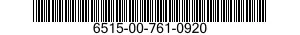 6515-00-761-0920  6515007610920 007610920