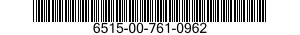 6515-00-761-0962  6515007610962 007610962