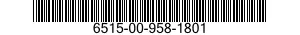 6515-00-958-1801  6515009581801 009581801