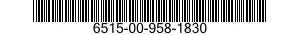 6515-00-958-1830  6515009581830 009581830