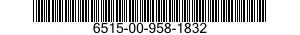 6515-00-958-1832  6515009581832 009581832