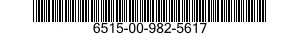 6515-00-982-5617  6515009825617 009825617