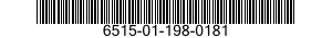 6515-01-198-0181 SYRINGE,ASPIRATING 6515011980181 011980181