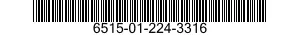 6515-01-224-3316  6515012243316 012243316