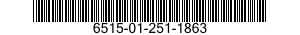 6515-01-251-1863  6515012511863 012511863