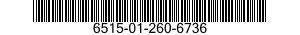 6515-01-260-6736  6515012606736 012606736