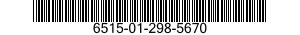 6515-01-298-5670 SOCK,STUMP,PROSTHETIC 6515012985670 012985670