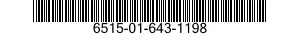 6515-01-643-1198 SYRINGE AND CANNULA,NEEDLELESS ACCESS SYSTEM 6515016431198 016431198