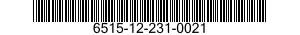 6515-12-231-0021  6515122310021 122310021